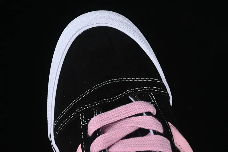All categories Vans Vans series Vans Low Vans low-top Vans Knu Skool black and pink color comfortable and fashionable non-slip wear-resistant low-top casual sneakers VN0009QCB9P